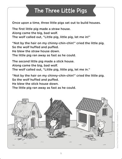 Three Little Pigs Story Houses