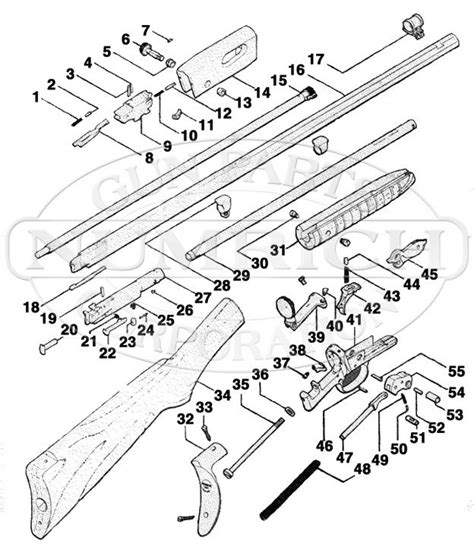 Remington 1100 Schematic And Parts List