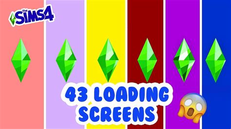 43 New Sims 4 Loading Screen Colors Youtube