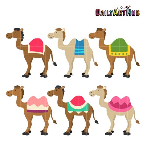 Encuentra fotos de stock perfectas e imágenes editoriales de noticias sobre camel lying down en getty images. Camels Clip Art Set - Daily Art Hub - Free Clip Art Everyday