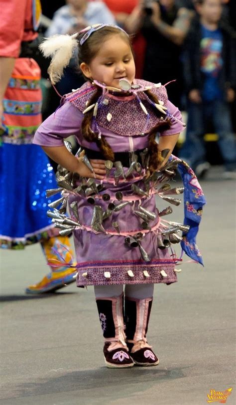 Jammin Sweet Little Native American Girl Dancing In Her Jingle Dress With Images Native