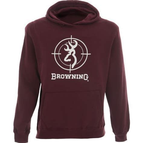 Browning Cross Hair Hoodie Browning Hoodie Browning Sweatshirt Mens