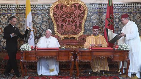 Pope Says Jerusalem Common Patrimony On Morocco Trip