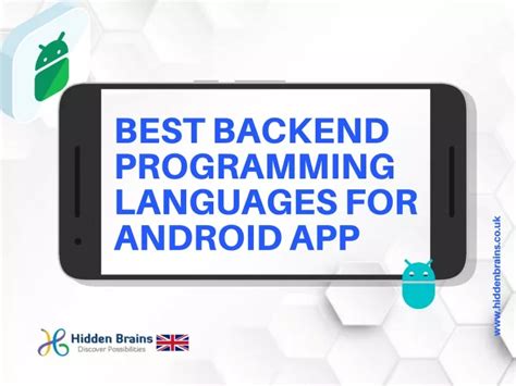 Ppt Best Backend Programming Languages For Android App Powerpoint