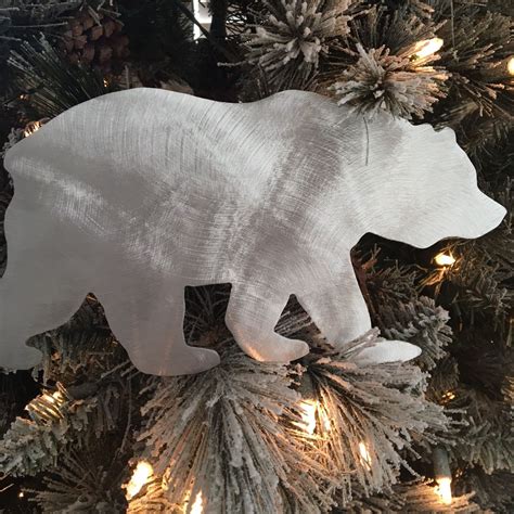 Check for availability we don't know if this is available. Bear Handcrafted Metal Christmas Tree Topper, Holiday ...
