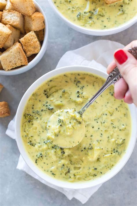 It can improve the skin & coat as well as help digestion. Dairy Free Broccoli Cheese Soup - Simply Whisked