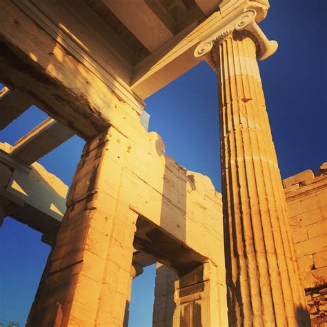 Parthenon Ionic Columns Athens Greece Art Of The Hart