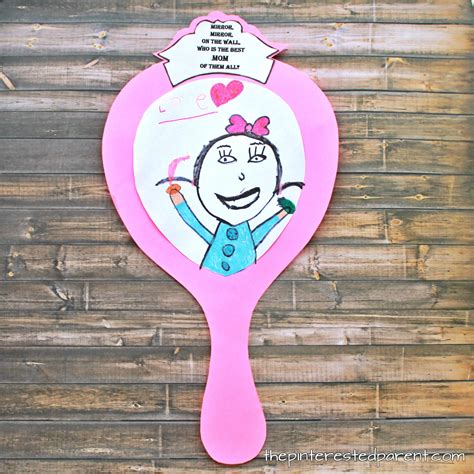 Printable Mirror Craft For Mom – The Pinterested Parent