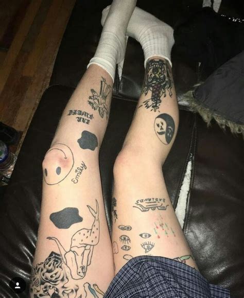 ⇢ 𝚙𝚒𝚗𝚝𝚎𝚛𝚎𝚜𝚝 ┊cosmicgoth ༉‧₊˚ Leg Tattoos Tattoos Hand Tattoos