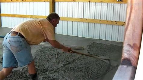 Concrete slabs of all sizes are extremely heavy. How to Pour a Leveling Layer of Concrete over Floor?