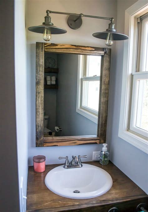 Use these diy bathroom vanity plans to create a beautiful, modern vanity for less than $200. 10 Bathroom Vanity Lighting Ideas - The Cards We Drew