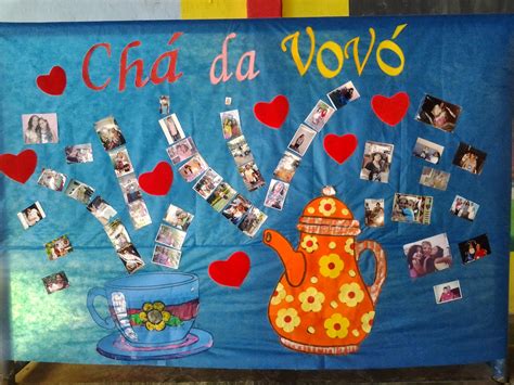Presentes de aniversário para avó. Cantinho da Ana Trindade: Idéias para Chá da Vovó
