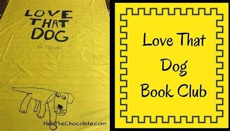 Love That Dog Book Club ~ A Poetry Party School Online Book Club Dog
