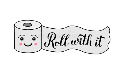 Freehand Drawn Cartoon Toilet Paper Royalty Free Svg 48 Off