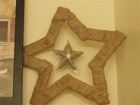 Twine Wrapped Star