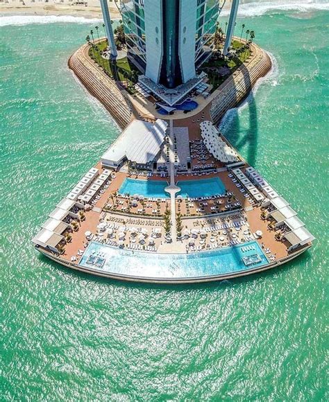 Places To Visit In Dubai On Instagram Back Side View Of Burj Al Arab