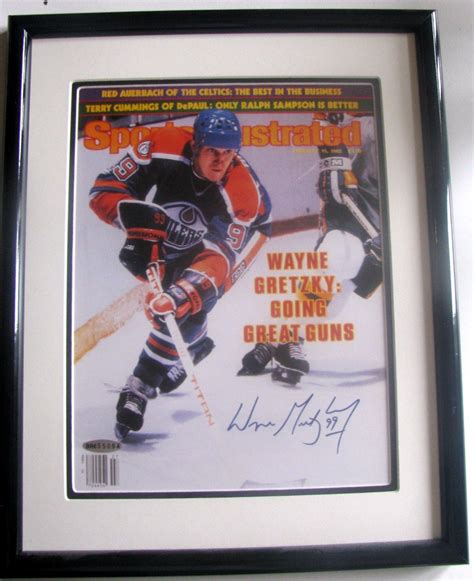 Lot Detail 1989 Wayne Gretzky Signed Si Photo Wupper Deck Coa