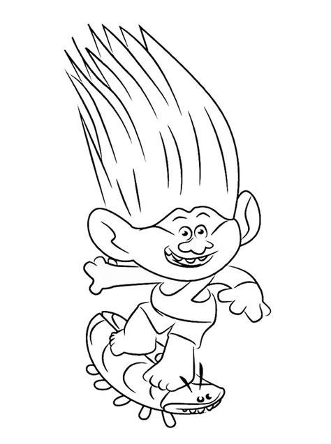 Coloriage trolls, Coloriage, Livre de couleur