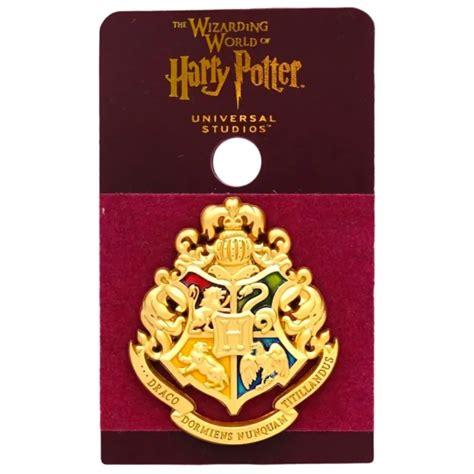 Universal Studios Harry Potter Hogwarts Crest Pin 2995 Picclick
