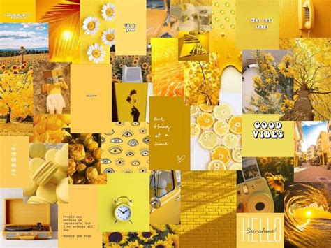 Yellow Collage Wallpaper In 2021 Iphone Wallpaper Yellow Yellow
