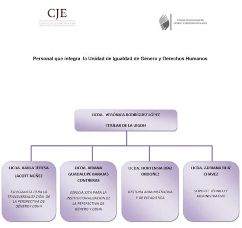 Organigrama Actualizado Poder Judicial Del Estado De