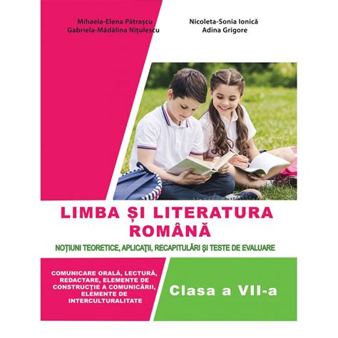 Limba și Literatura Română Manual Pentru Clasa A Vii A Aplicații