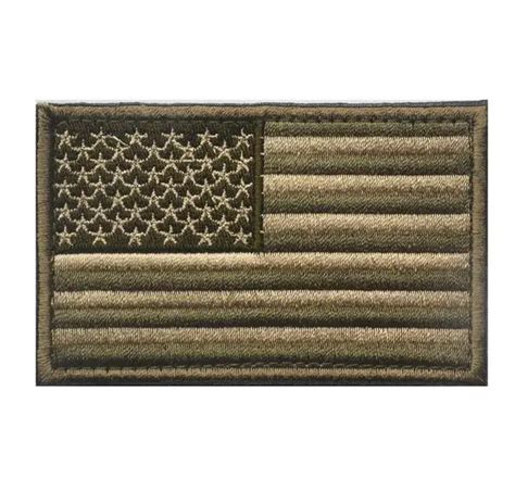 America Flag Tactical Patch Embroidery Hook And Loop Sticker Morale