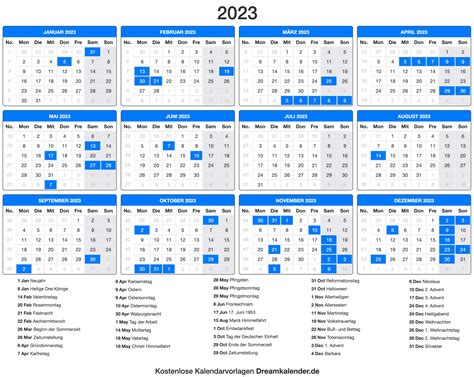 Kalender 2023 Pdf Mit Feiertagen Get Calendar 2023 Update