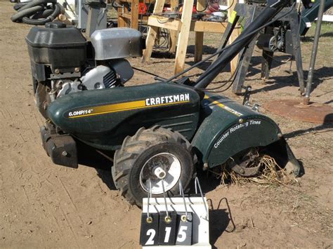 Craftsman Rear Tine Tiller