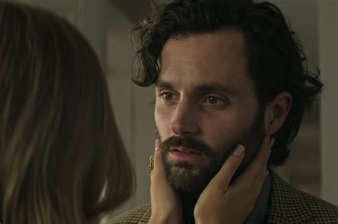 Penn Badgley On Filming Intimacy Scenes In You Popsugar Love And Sex