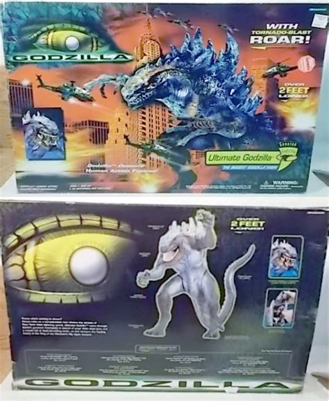 Bandai 1998 godzilla 1954 action figure loose toho kaiju rare. Coolest toy ever made: The Godzilla 1998 Ultimate Godzilla ...