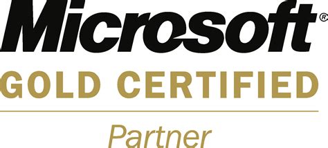 Microsoft Gold Certified Partner Logo Vector Ai Png Svg Eps Free Download