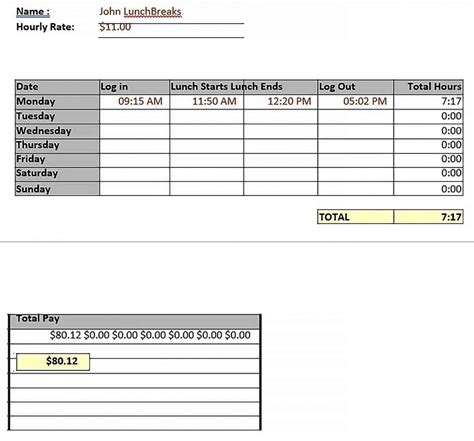 Pin On Schedule Templates