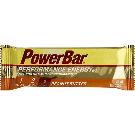 Powerbar Performance Energy Bar Peanut Butter Bars Riesbeck