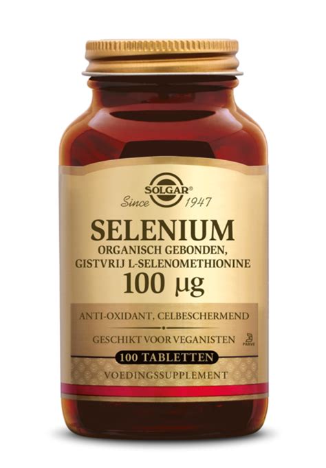 Selenium 100 Mcg Solgar Vitamins