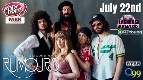 Fleetwood Mac Tribute Rumours La Dr Pepper Park At The Bridges