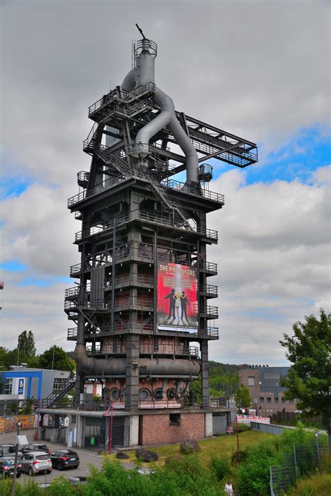 Zweitgrößte stadt im saarland einwohner: Altes Hüttenareal Neunkirchen, Saarland Foto & Bild ...