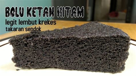 Bolu sarang semut takaran sendok kenyal dan bersar. RESEP BOLU KETAN HITAM KUKUS-TAKARAN SENDOK - YouTube