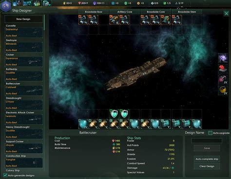 Realistic Ships Stellaris