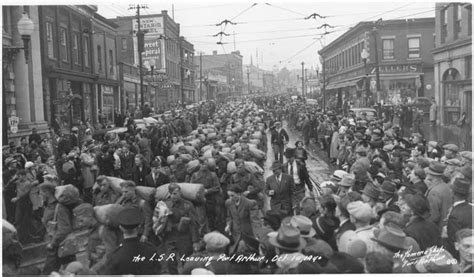 Lake Superior Regiment Leaving Port Arthur On