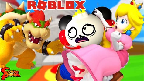 Bowser Defeated Roblox Save Princess Peach Obby Lets Play With Combo