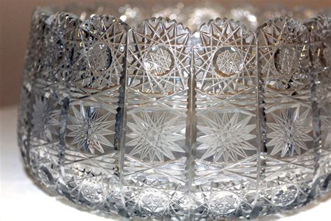 Lead Crystal Bowl Bowls Dining Serving Trustalchemy Com