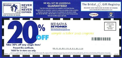Maybe you would like to learn more about one of these? Free Printable Coupons: Bed Bath and Beyond Coupons