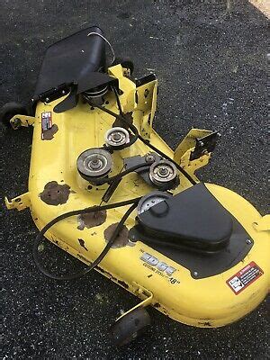 Received the john deere complete 42 mower deck very quickly. John Deere L120 L130 G110 48" Lawn Mower Deck Assembly ...