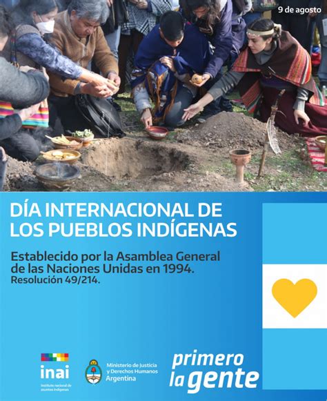 Día Internacional De Los Pueblos Indígenas Argentinagobar