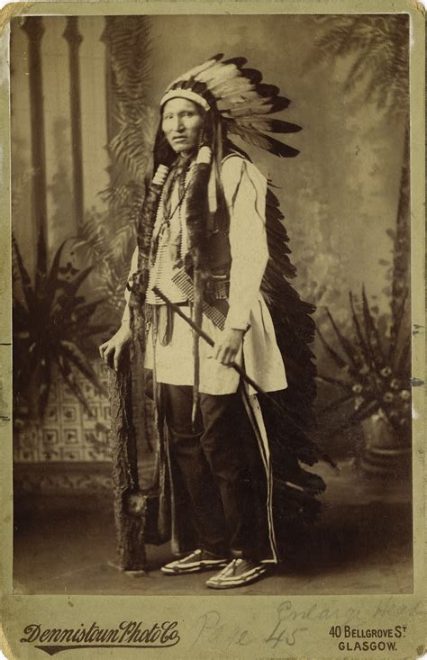 Native American Indian Chief Kicking Bear Photo 8 X10 Photo Etsy