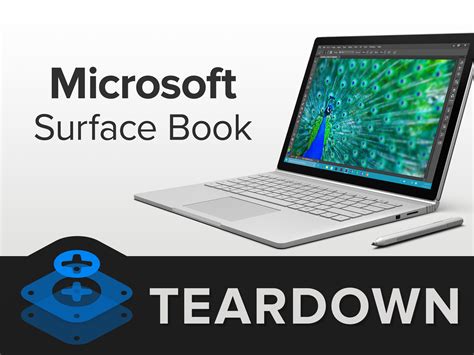Microsoft Surface Book Teardown Ifixit