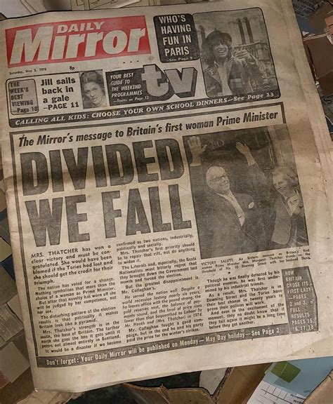 Found A British Newspaper From May 5th 1979 Rpics