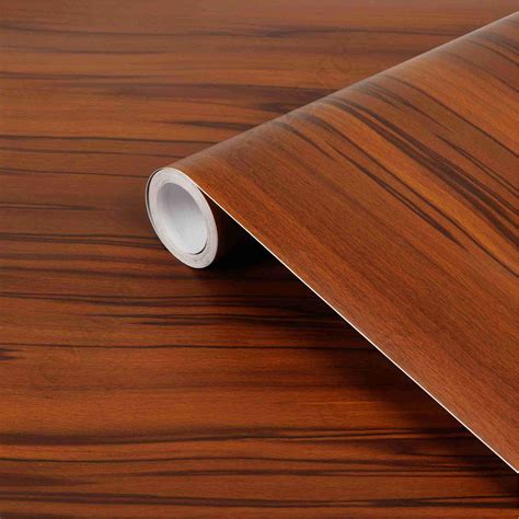 Buy Cvanu Self Adhesive Wood Grain Wallpaper Waterproof Old Furniture