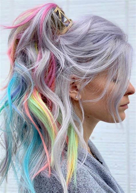 They literally look like clowns who couldn't be bothered to put on the rest of their costume. 40 New Hair Colors Combinations | New hair, New hair ...